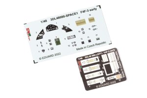 Eduard 3DL48080 - 1:48 F4F-3 early Space 3D Decals + PE