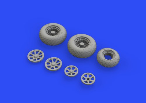 Przejdź do produktu Eduard 648782 - 1:48 P-38J wheels