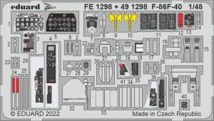 Eduard FE1298 - 1:48 F-86F-40