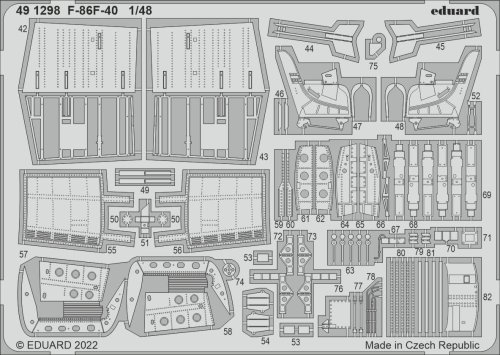 Przejdź do produktu Eduard 491298 - 1:48 F-86F-40
