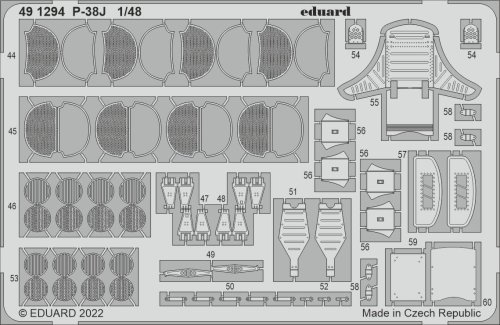 Przejdź do produktu Eduard 491294 - 1:48 P-38J