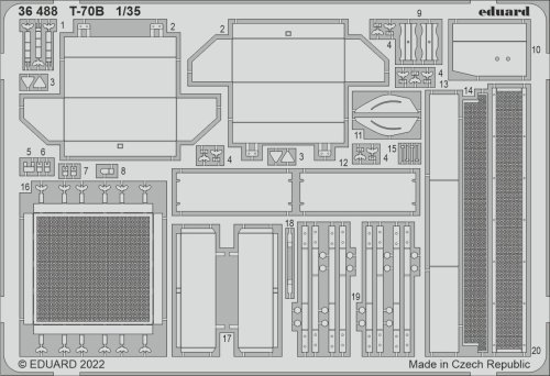 Przejdź do produktu Eduard 36488 - 1:35 T-70B