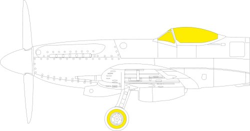 Przejdź do produktu Eduard EX886 - 1:48 Spitfire F Mk.XVIII TFace
