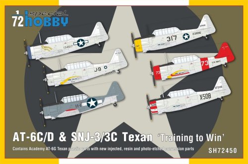 Przejdź do produktu Special Hobby 72450 - 1:72 AT-6C/D & SNJ-3/3C Texan Training to Win