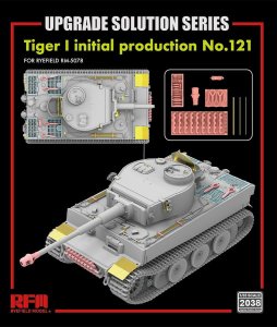Rye Field Model 2038 - 1:35 Tiger I Initial production - Upgrade Solution