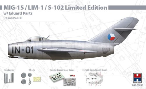 Przejdź do produktu Hobby 2000 48005LE - 1:48 MiG-15 / LIM-1 / S-102 Limited Edition
