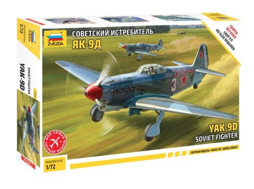 Przejdź do produktu Zvezda 7313 - 1:72 Yak-9D Soviet Fighter