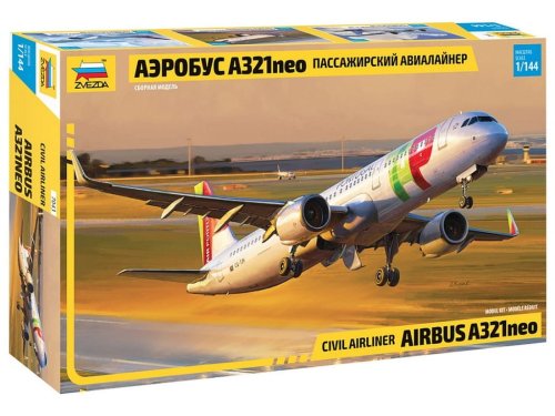 Przejdź do produktu Zvezda 7043 - 1:144 Airbus A-321 Neo