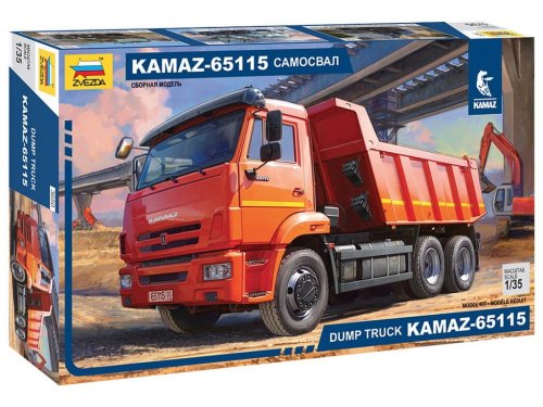 Przejdź do produktu Zvezda 3650 - 1:35 Kamaz 65115 Dump Truck