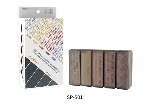 Przejdź do produktu DSPIAE SP-S01 - Zestaw papierów ściernych 180-800, 100 szt