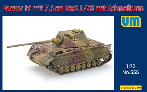 Przejdź do produktu Unimodels 555 - 1:72 Panzer IV mit 7,5cm KwK L/70 mit Schmalturm