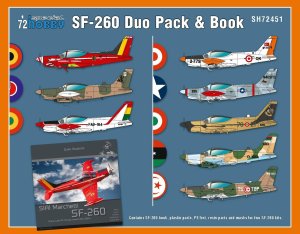 Special Hobby 72451 - 1:72 SIAI-Marchetti SF-260 Duo Pack & Book