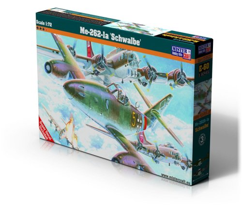 Przejdź do produktu Mistercraft E60 - 1:72 Me-262-1a Schwalbe