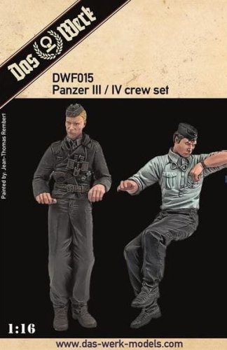 Przejdź do produktu Das Werk DWF015 - 1:16 Panzer III / IV crew set
