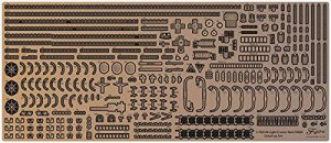 Fujimi 460840 - 1:700 NX-18 EX-101 Photo-Etched Parts Set for IJN Light Cruiser Tama