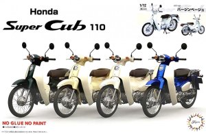 Fujimi 141817 - 1:12 B-NX-1 EX-1 Honda Super Cub 110 Virgin Beige