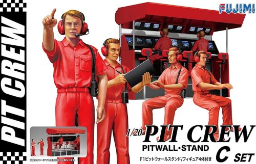 Przejdź do produktu Fujimi 116587 - 1:20 GT-25 Pit Crew Pitwall Stand C Set