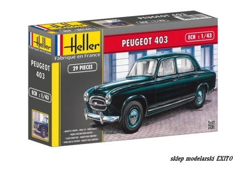 Przejdź do produktu HELLER 80161 - 1:43 Peugeot 403