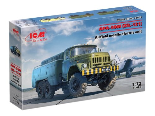 Przejdź do produktu ICM 72815 - 1:72 APA-50M ZiL-131 Airfield mobile electric unit
