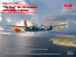 ICM 48289 - 1:48 Jig Dog JD-1D Invader with KDA-1 drone