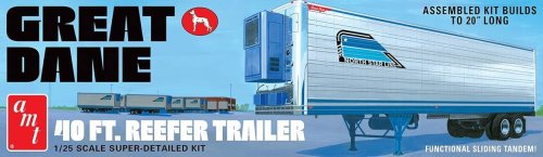 Przejdź do produktu AMT 1249 - 1:25 Great Dane 40' Reefer Trailer