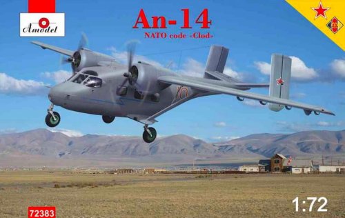 Przejdź do produktu Amodel 72383 - 1:72 An-14 NATO code Clod