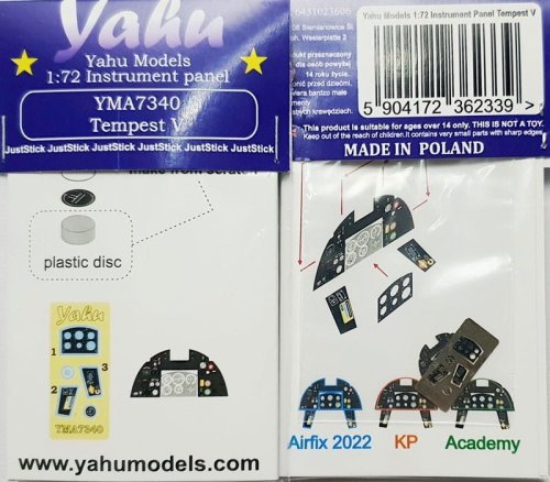 Przejdź do produktu Yahu YMA7340 - 1:72 Tempest Mk.V