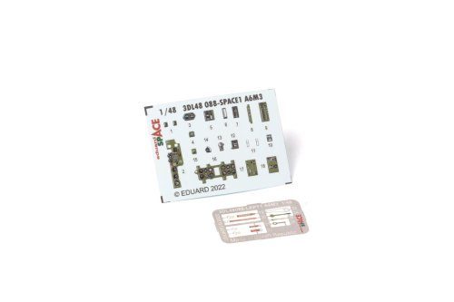 Przejdź do produktu Eduard 3DL48088 - 1:48 A6M3 Space 3D Decals + PE
