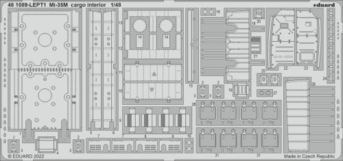 Przejdź do produktu Eduard 481089 - 1:48 Mi-35M cargo interior