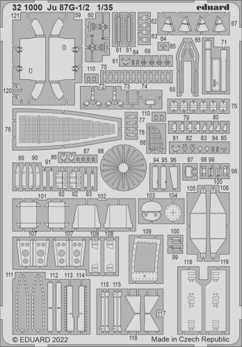 Przejdź do produktu Eduard 321000 - 1:35 Ju 87G-1/2