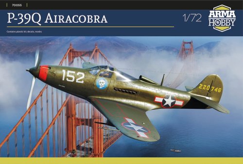 Przejdź do produktu Arma Hobby 70055 - 1:72 P-39Q Airacobra