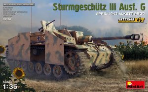 Miniart 35338 - 1:35 Sturmgeschutz III Ausf. G April 1943 Alkett Prod w/ interior