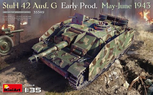 Przejdź do produktu Miniart 35349 - 1:35 StuH 42 Ausf. G Early Prod. May-June 1943