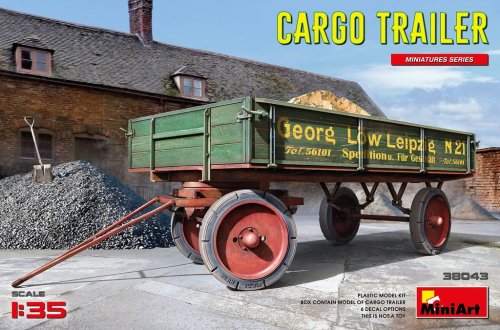 Przejdź do produktu Miniart 38043 - 1:35 German Cargo Trailer