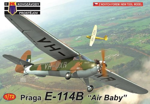 Przejdź do produktu Kovozavody 0351 - 1:72 Praga E-114B Air Baby