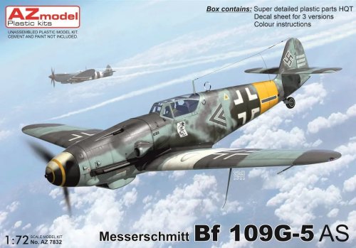 Przejdź do produktu AZ Model AZ 7832 - 1:72 Messerschmitt Bf 109G-5/AS
