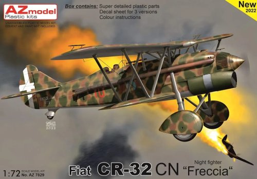 Przejdź do produktu AZ Model AZ 7829 - 1:72 Fiat CR-32 CN Freccia Night Fighter