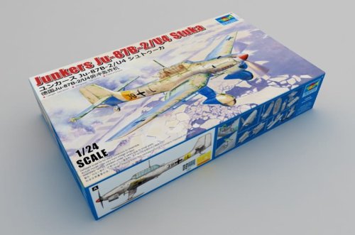 Przejdź do produktu Trumpeter 02422 - 1:24 Junkers Ju-87B-2/U4 Stuka
