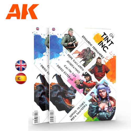 Przejdź do produktu AK Interactive 536 - Tint Inc. 04 - poradnik dla malujących figurki