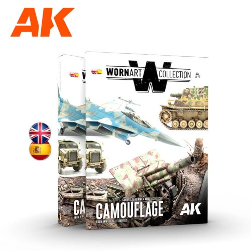 Przejdź do produktu AK Interactive 4906 - Worn Art. Collection 04 - Camouflage - poradnik dla modelarzy