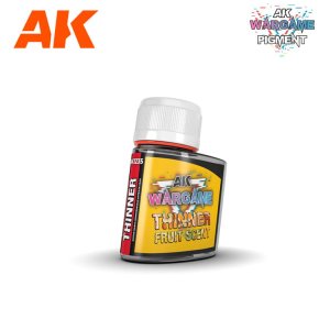 AK Interactive 1235 - Rozcieńczalnik Thinner Fruit Scent 125 ml masa do dioram