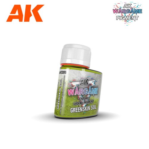 Przejdź do produktu AK Interactive 1205 - Wargame Liquid Pigment Greenskin Soil 35 ml