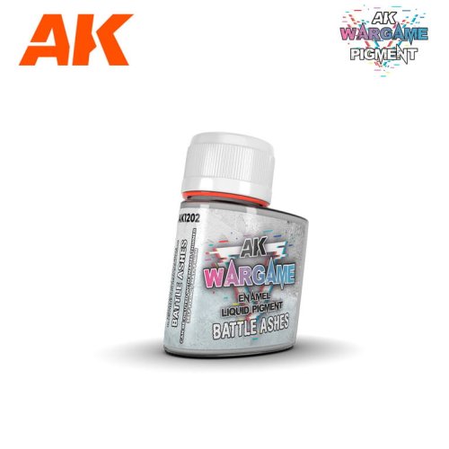 Przejdź do produktu AK Interactive 1202 - Wargame Liquid Pigment Battle Ashes 35 ml