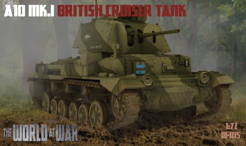 Przejdź do produktu IBG The World At War W-015 - 1:72 A10 Mk.I British Cruiser Tank
