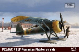 IBG 72522 - 1:72 PZL / IAR P.11F Romanian Fighter on skis