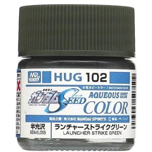 Mr.Hobby HUG102 - Farba akrylowa Launcher Strike Green 10 ml