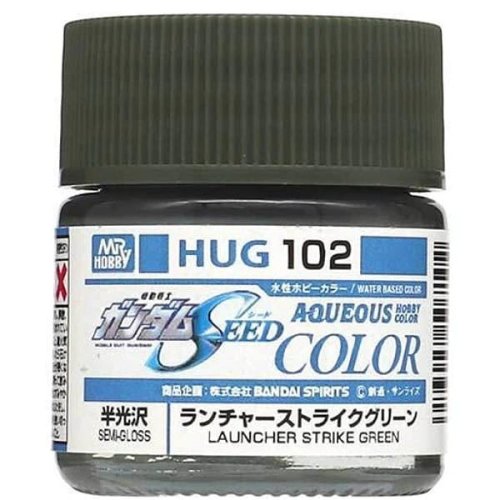 Przejdź do produktu Mr.Hobby HUG102 - Farba akrylowa Launcher Strike Green 10 ml