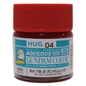 Mr.Hobby HUG04 - Farba akrylowa RX-78-02 Gundam Red 10 ml