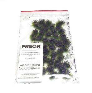 Freon KW57F - Kępy kwiatów fioletowe 5-7 mm