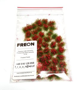 Freon KW57C - Kępy kwiatów czerwone 5-7 mm